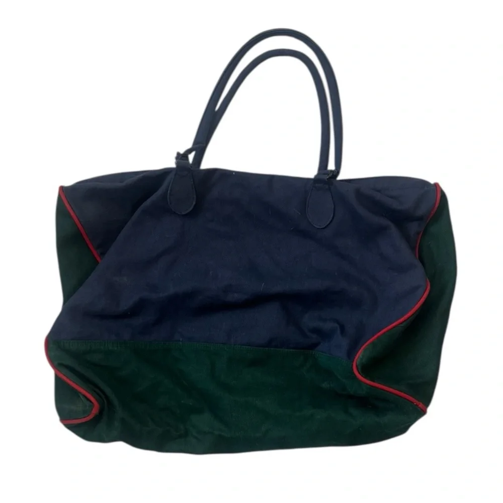 Vintage 1996 Atlanta Olympics Collection Canvas Multi Color Duffle Bag 16’X21’